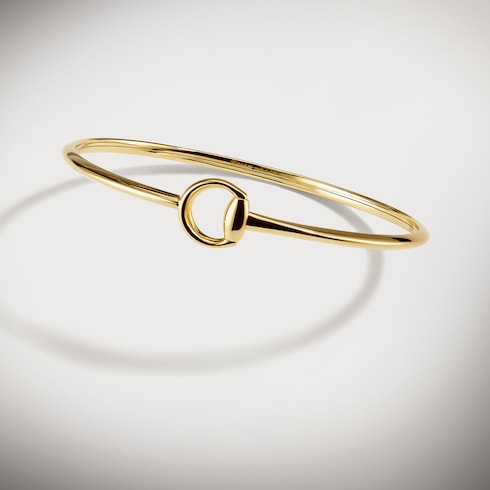 〔グッチ ホースビット〕18K カフブレスレット 2