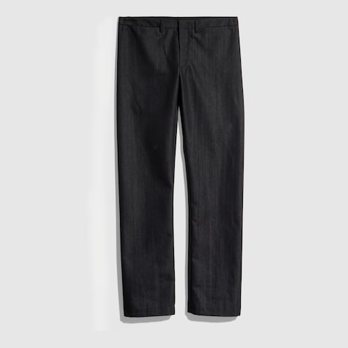 GUCCI コットン ブレンド デニム パンツ