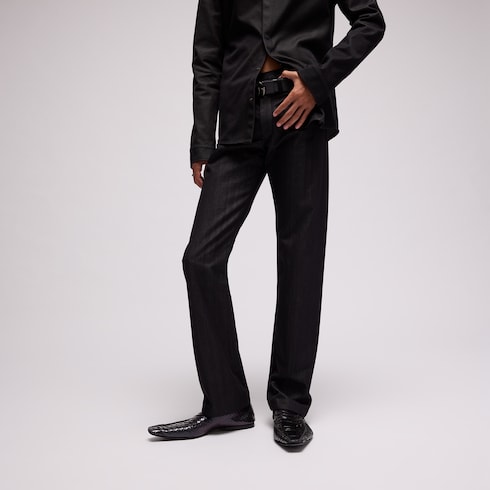 Pantalone in denim misto cotone
