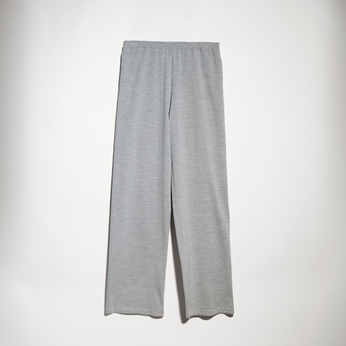 Wool silk blend leisure pants
