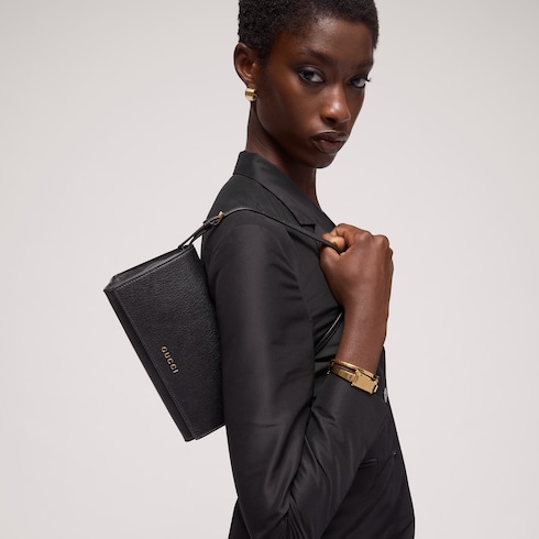 Mini cartera con letras Gucci