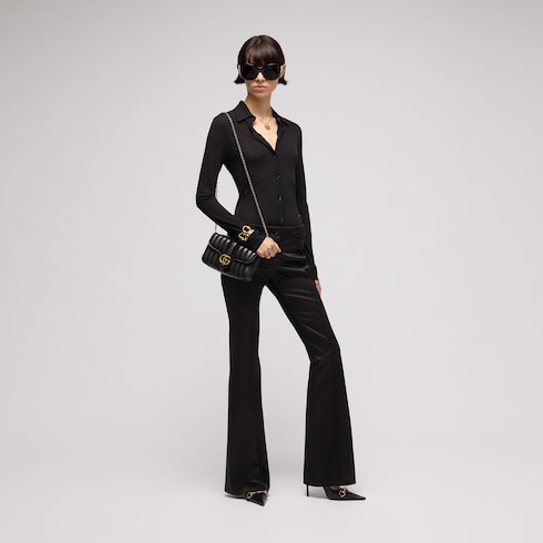 حقيبة كتف Jetset GG Marmont صغيرة