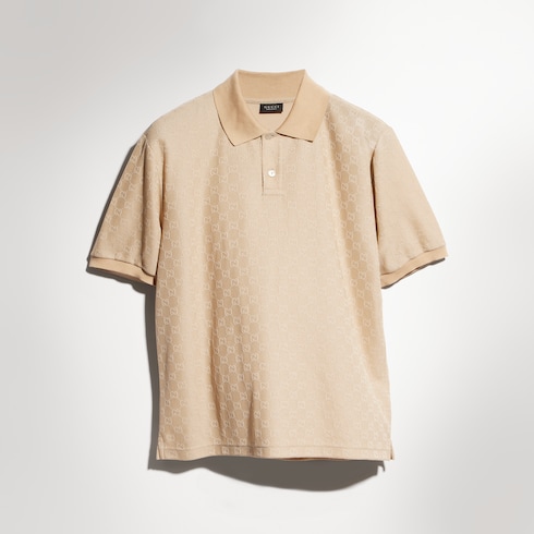 Polo de jersey con GG