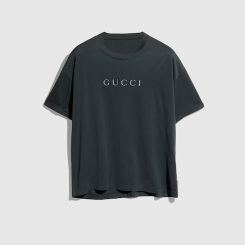 Cotton T-shirt with print