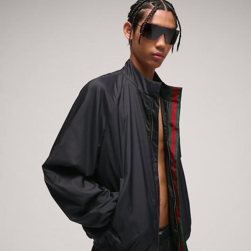 Leichte wattierte Jacke aus Nylon