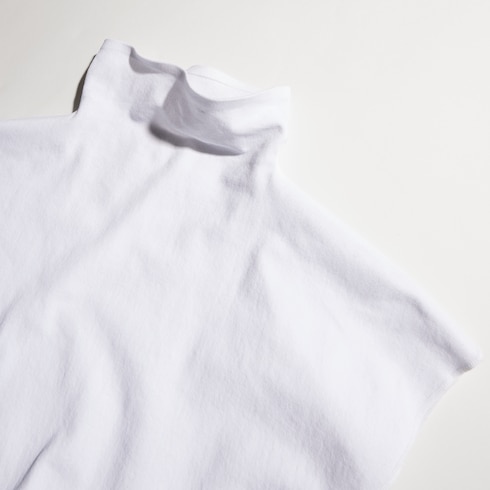 Blusa de jersey de nylon elástico sin costuras