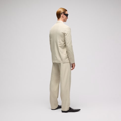 Pantaloni in leggero twill di cotone e nylon