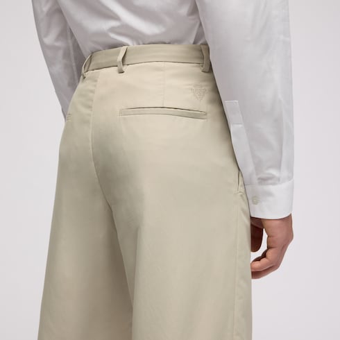Pantalon en twill de coton et nylon légers