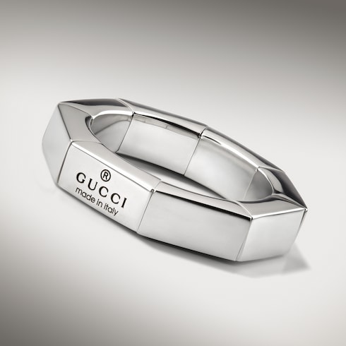 Bague carrée Gucci Trademark