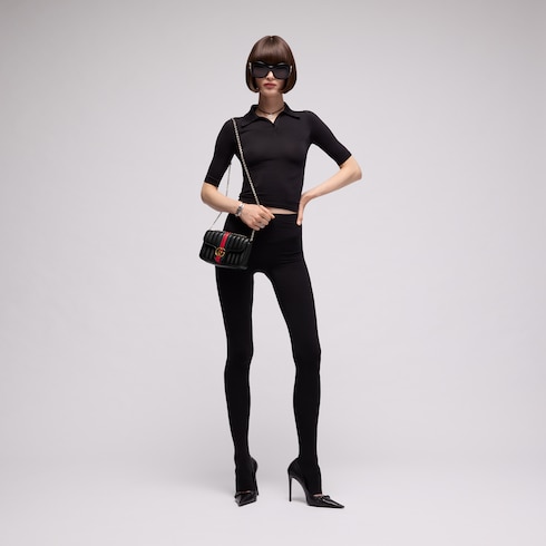 حقيبة كتف Jetset GG Marmont صغيرة