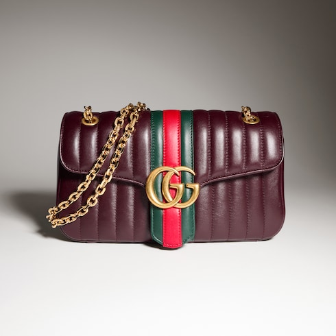 Bolso de Hombro Jetset GG Marmont Mediano