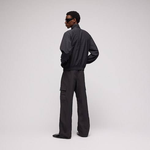 Pantalón cargo de falla de nylon froissé