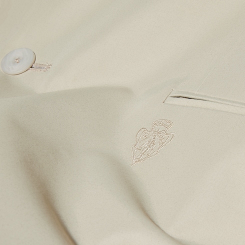 Giacca in twill di cotone leggero e nylon