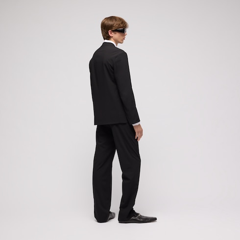 Pantalon en mélange de laine technique