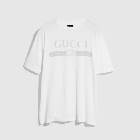 Cotton jersey T-shirt with print