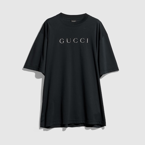 GUCCI プリント コットンジャージー Tシャツ