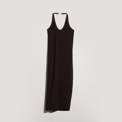 Robe en crêpe de jersey de viscose avec Horsebit