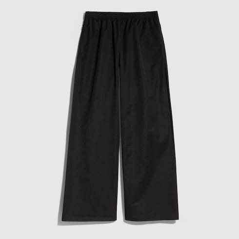 Soft technical twill leisure pants