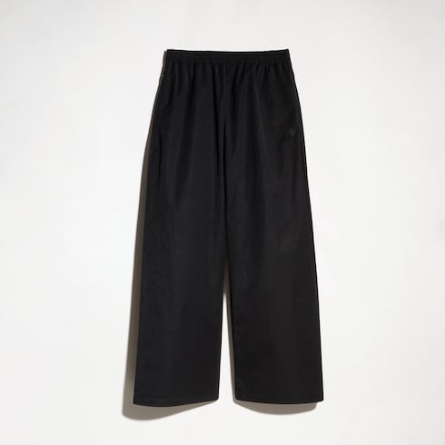 Pantalon décontracté en twill technique doux