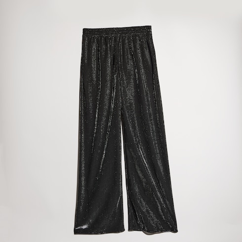 Pantalon en jersey avec effet irisé