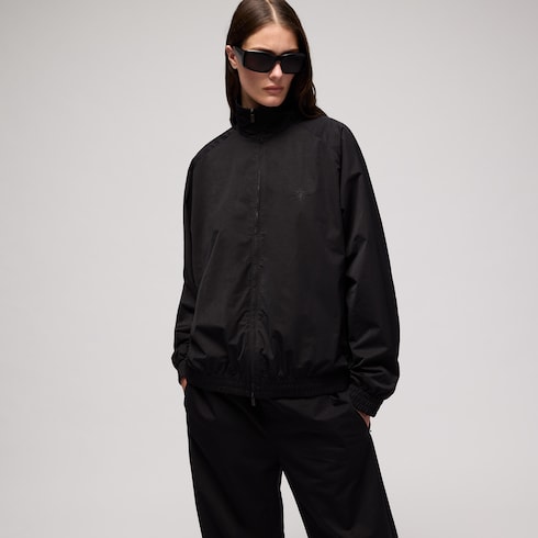Veste zippée en twill technique doux