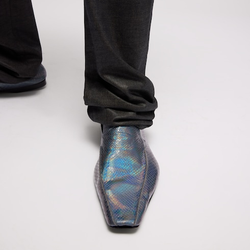 Men's Giovanni python loafer