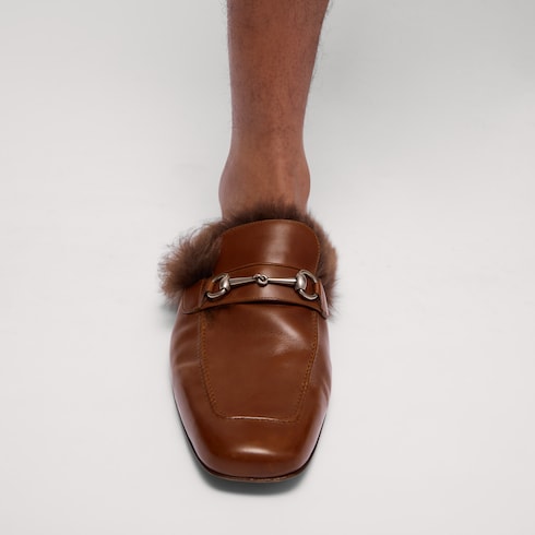 Men's slipper with Horsebit