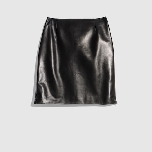 GUCCI ソフト ナッパ ミニスカート