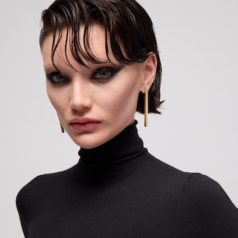 Long bar earrings