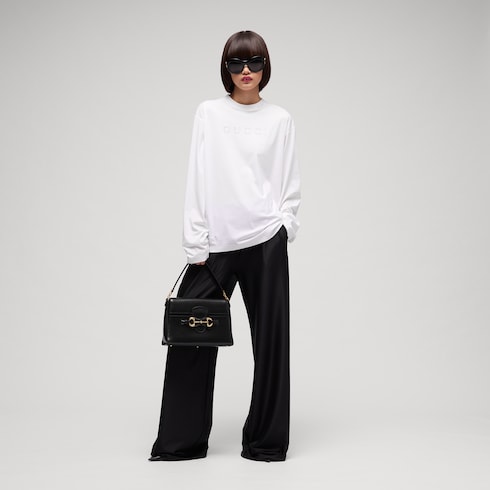 T-shirt in jersey di cotone con stampa