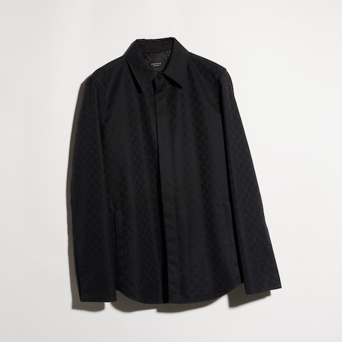 Chemise en toile de coton GG