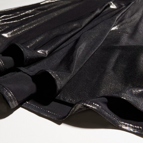 Fluid jersey midi skirt