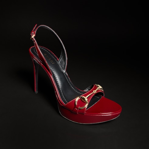 Damen Donna Sandale mit Plateausohle
