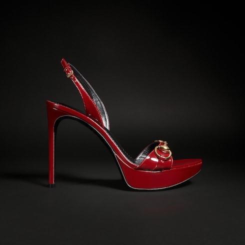 Damen Donna Sandale mit Plateausohle
