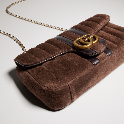 Borsa a spalla piccola Jetset GG Marmont