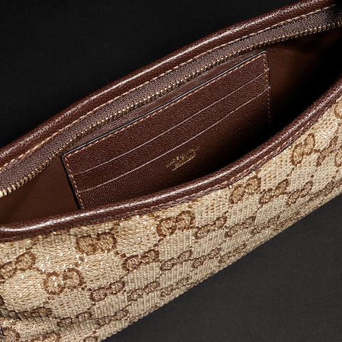 Kleine Gossip Schultertasche mit Kristallen