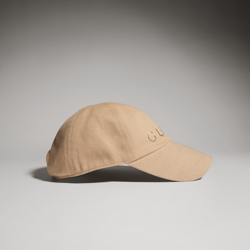 Casquette en toile avec imprimé