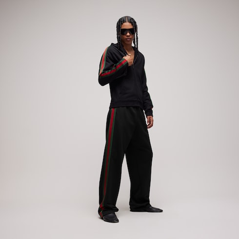 Sporthose aus Seidenbaumwolle mit Web