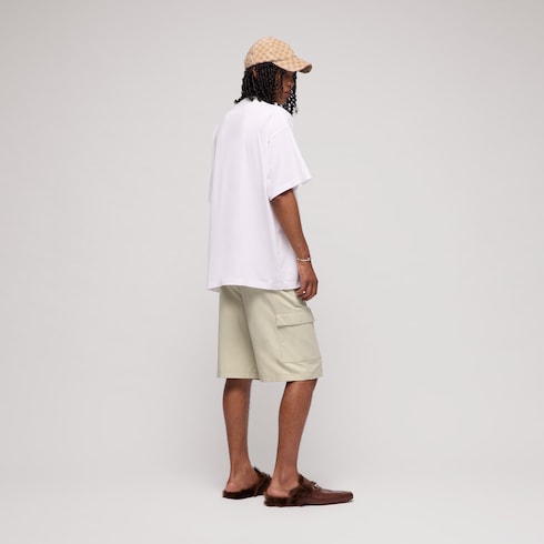 Pantalon en twill de coton et nylon légers