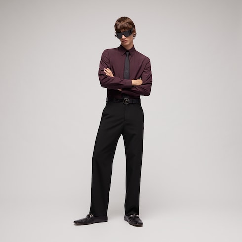 Pantalone in poliestere tecnico stretch