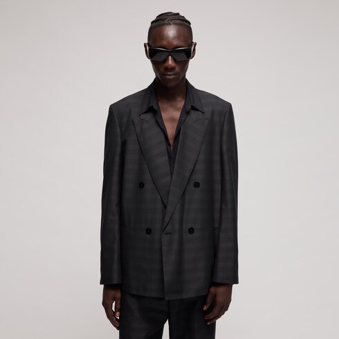 Prince of Wales silk jacket