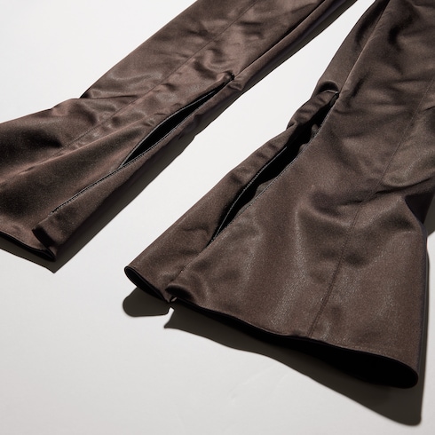 Stretch acetate duchesse pants
