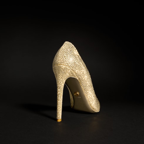 Women's Donna crystal pump