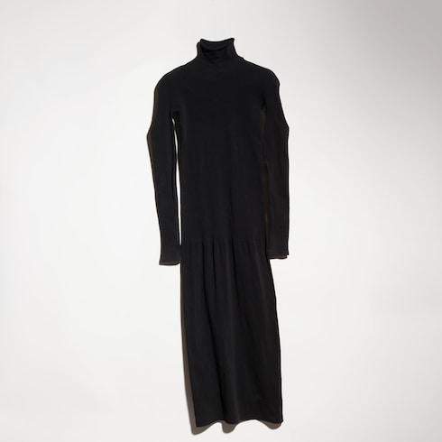 Nahtloses Stretch-Nylon-Jersey-Kleid