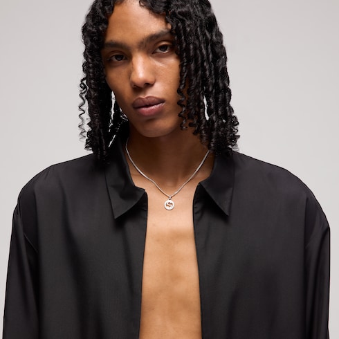 Collier à pendentif Gucci Interlocking