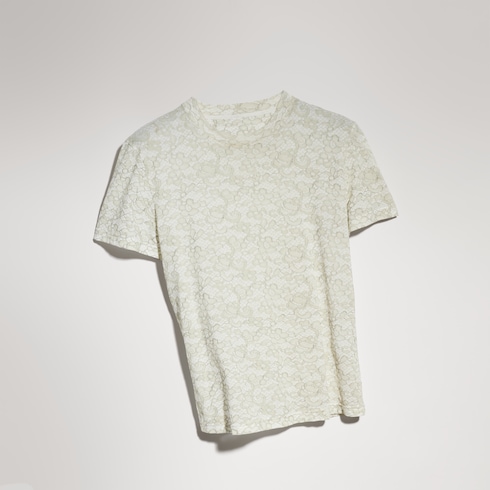 Printed cotton jersey T-shirt
