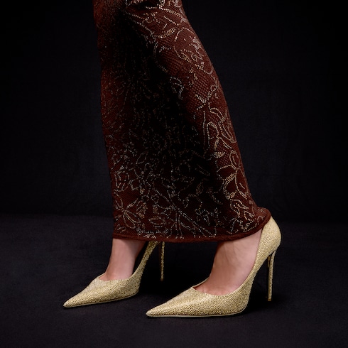 Women's Donna crystal pump