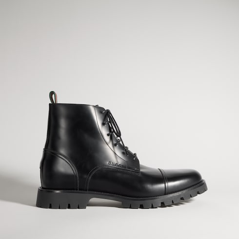 Men's lace-up ankle boot with Web