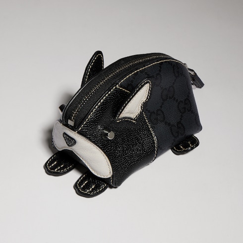 Dog-shaped coin case