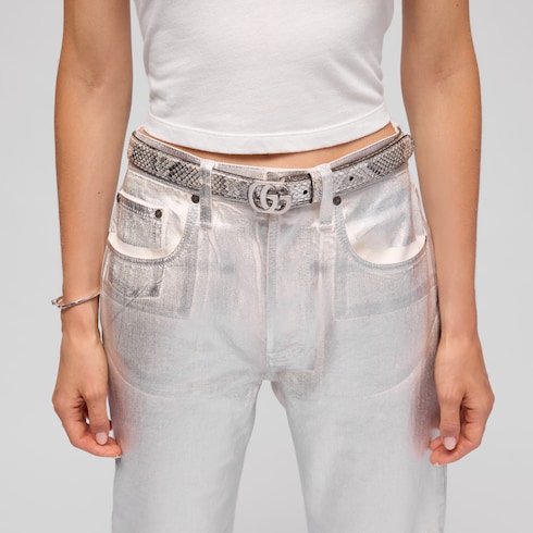 Cintura sottile Cut GG Marmont